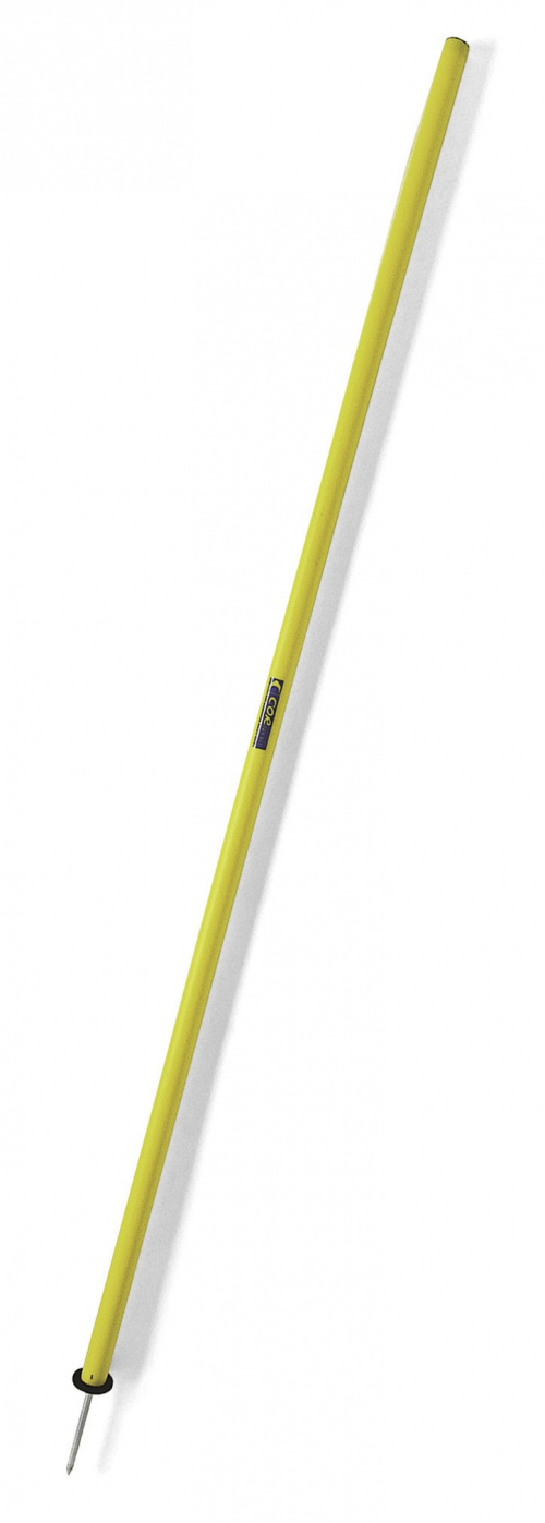 fixed slalom pole with steel tip