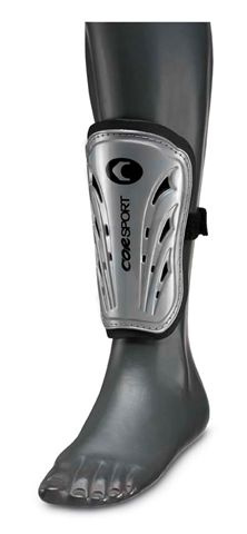 soccer shin guards Silver