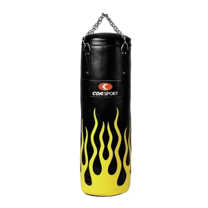 Punching bag flame