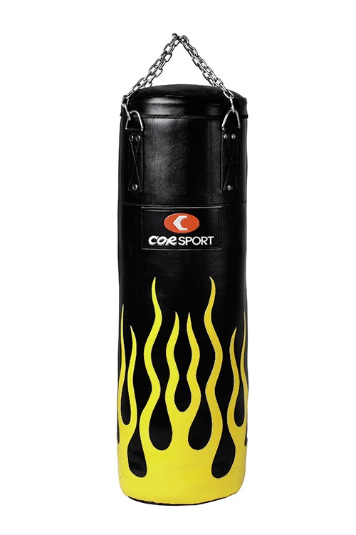 Punching bag flame