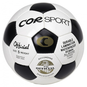 Pallone calcio in cuoio sintetico